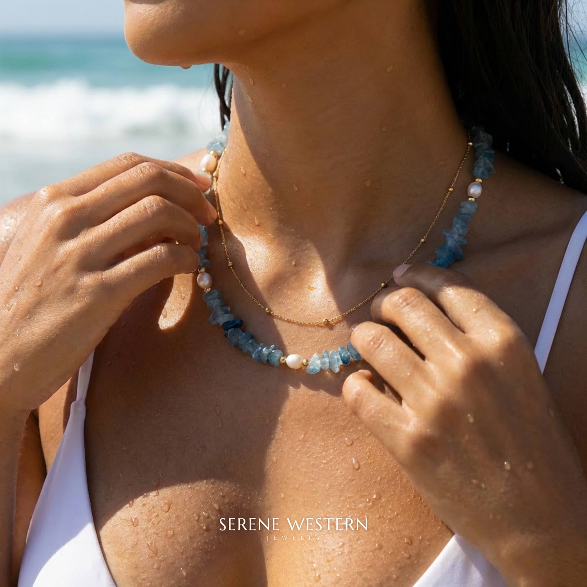 Aqua Serenity Necklace 4
