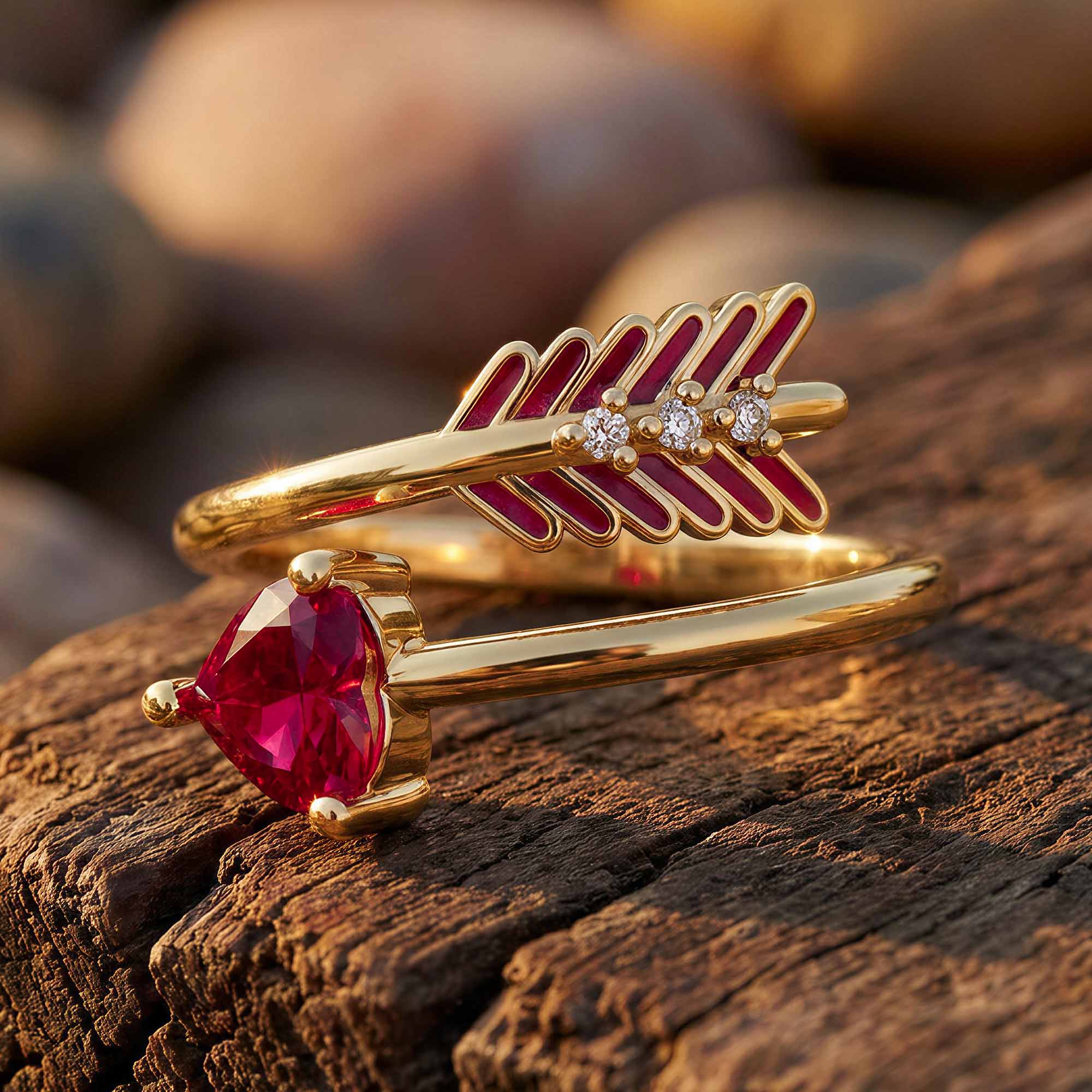 Arrow's Path Ring - Ruby 1