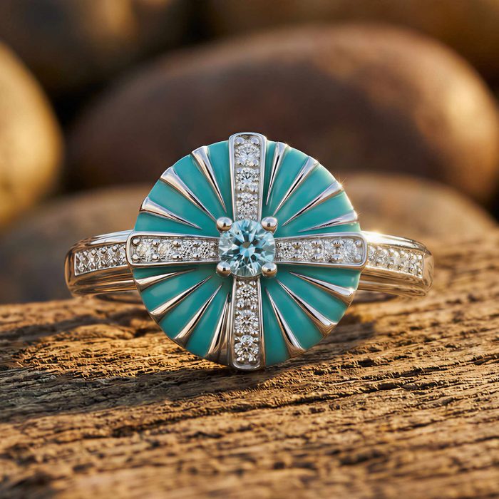 Azure Compass Ring 1