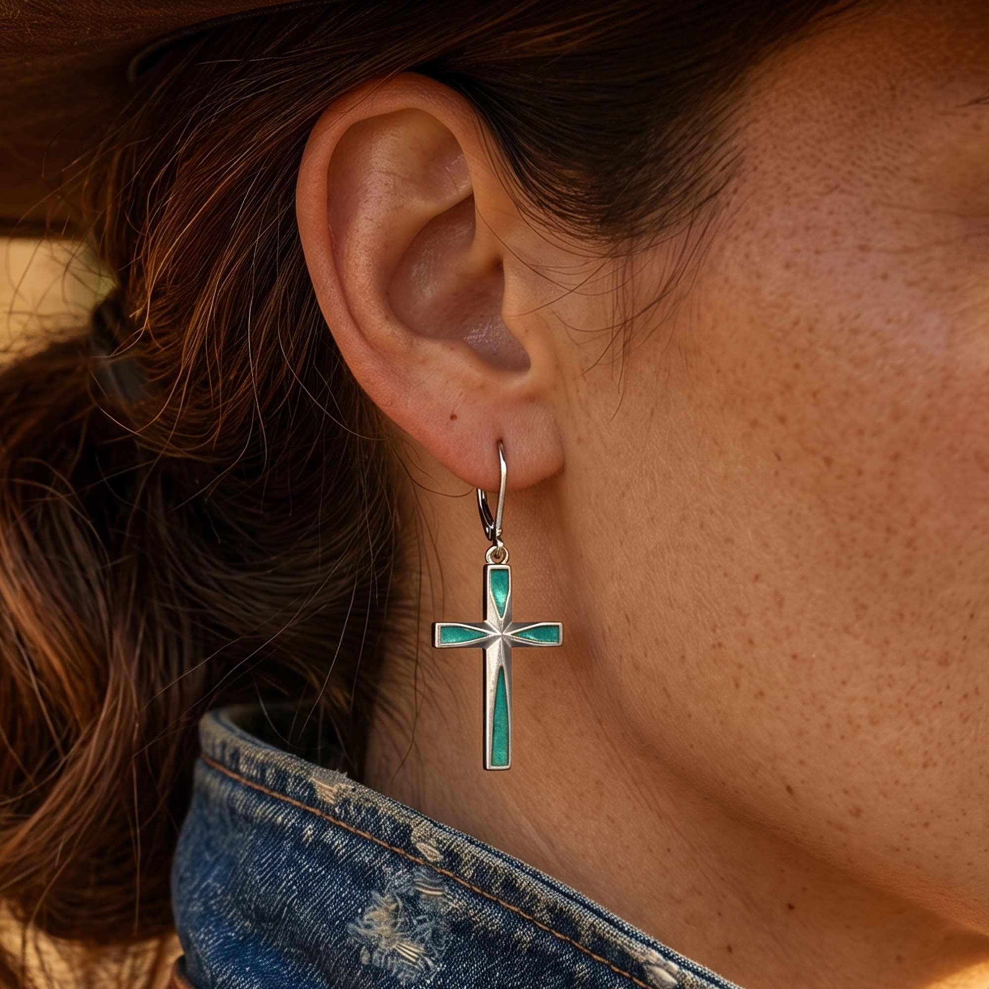 Azure Faith Earrings 4