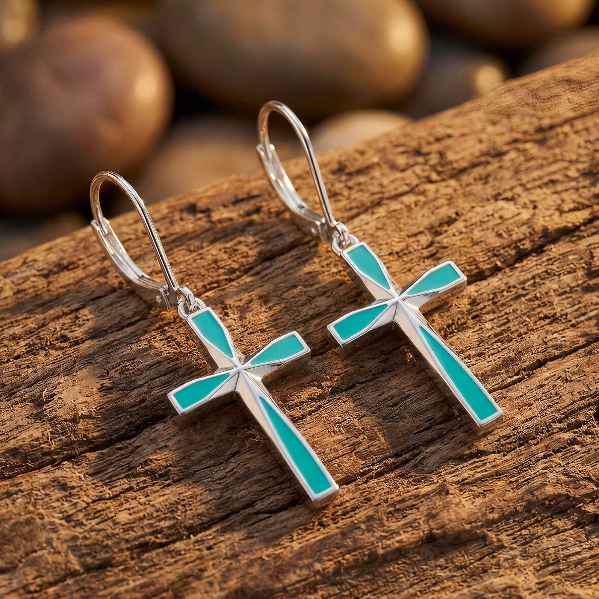 Azure Faith Earrings 3