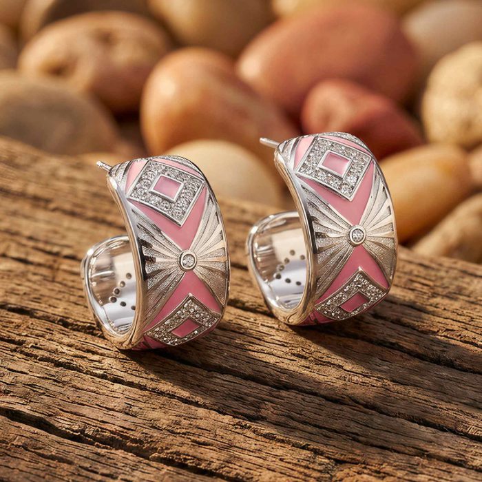 Cowgirl Legend Earrings - Pink 1