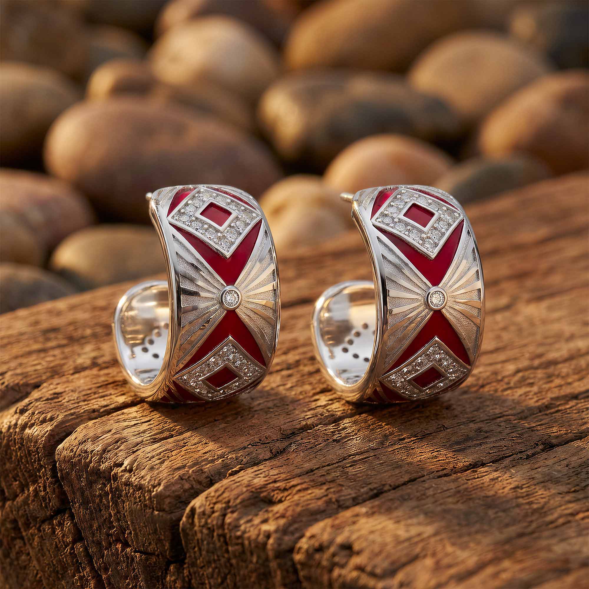 Cowgirl Legend Earrings - Red 1