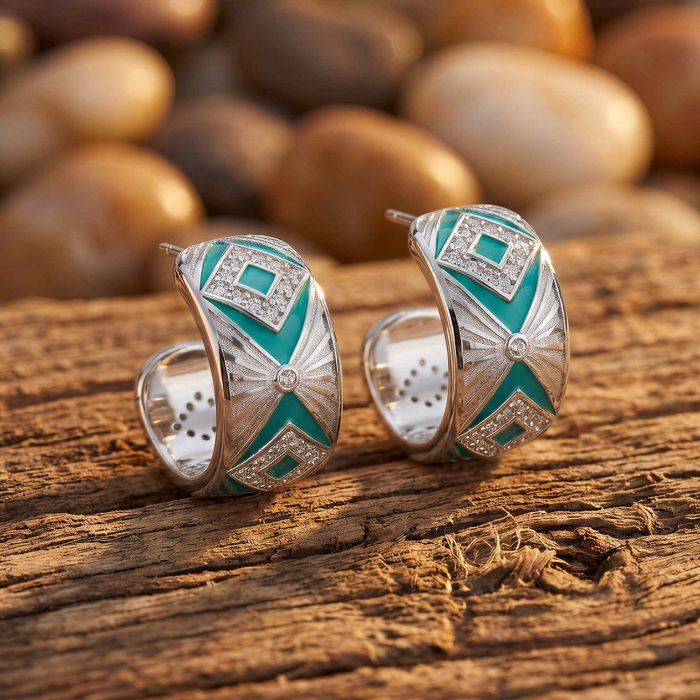 Cowgirl Legend Earrings - Turquoise 1