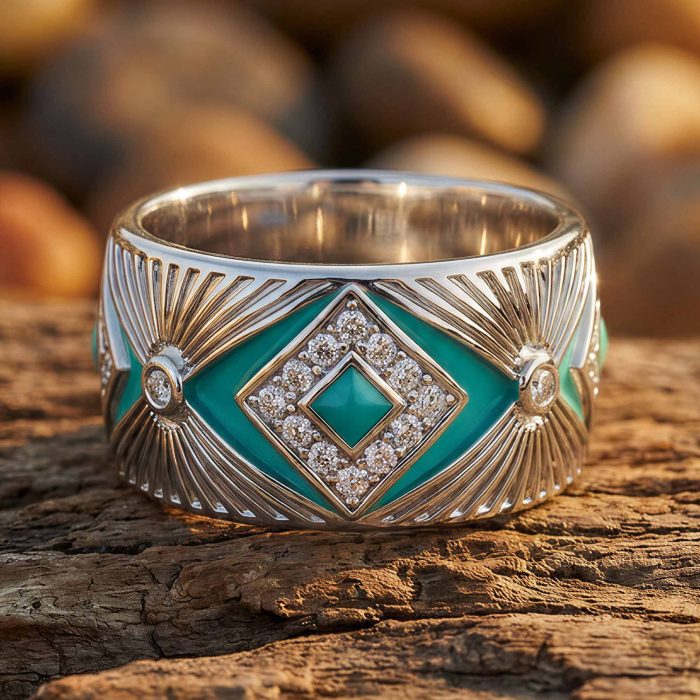 Cowgirl Legend Ring - Moissanite 1