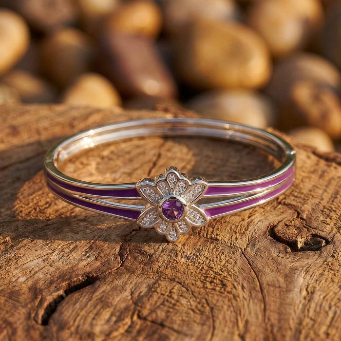 Desert Bloom Bracelet - Amethyst 1