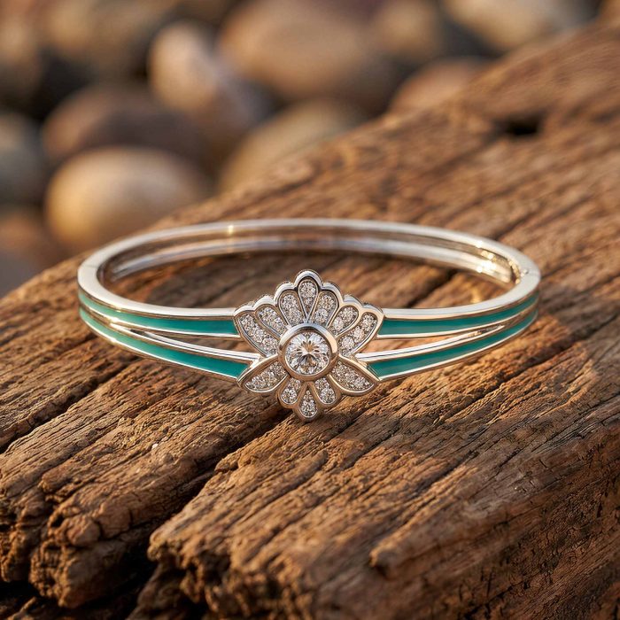 Desert Bloom Bracelet - Moissanite 1