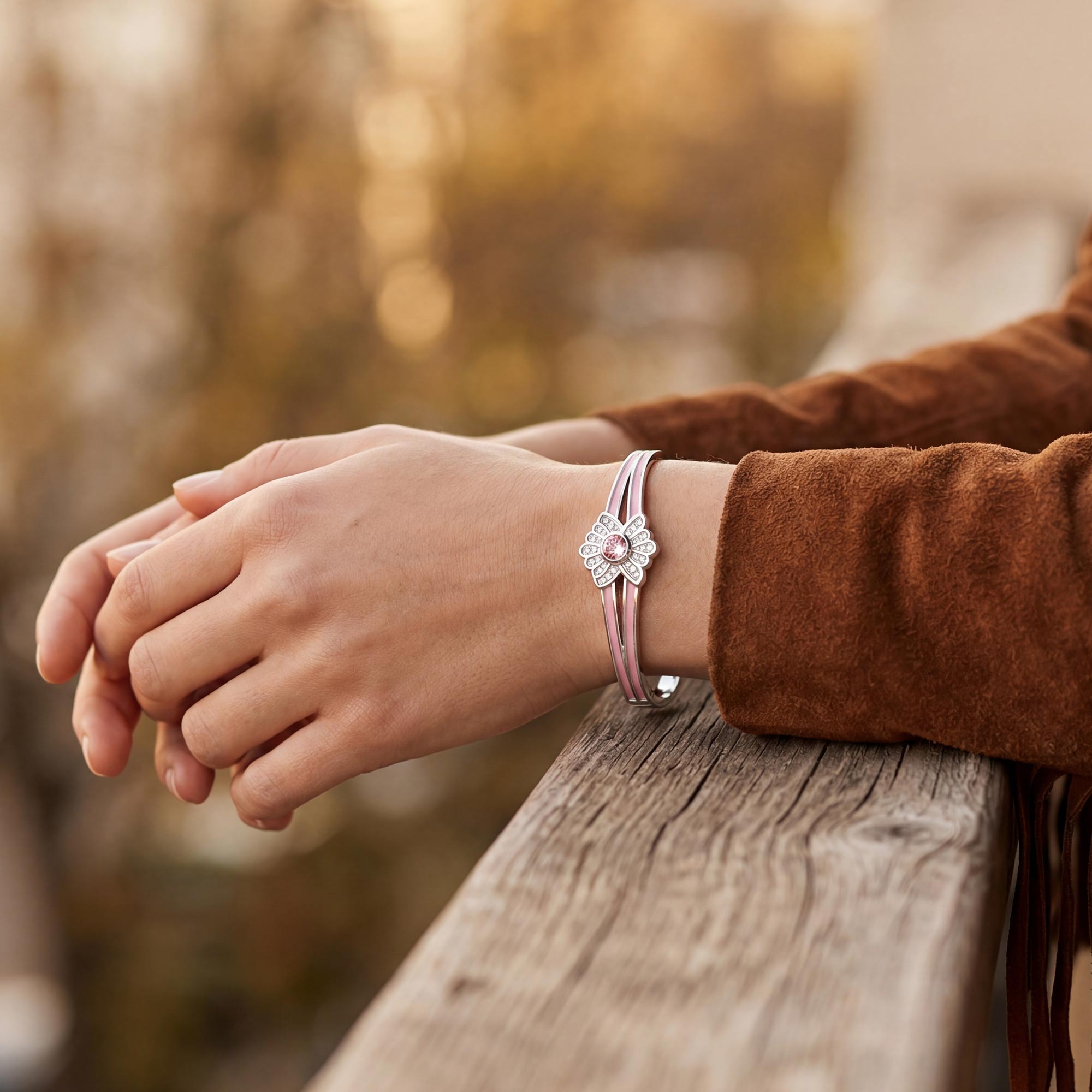 Desert Bloom Bracelet - Rose Quartz 2