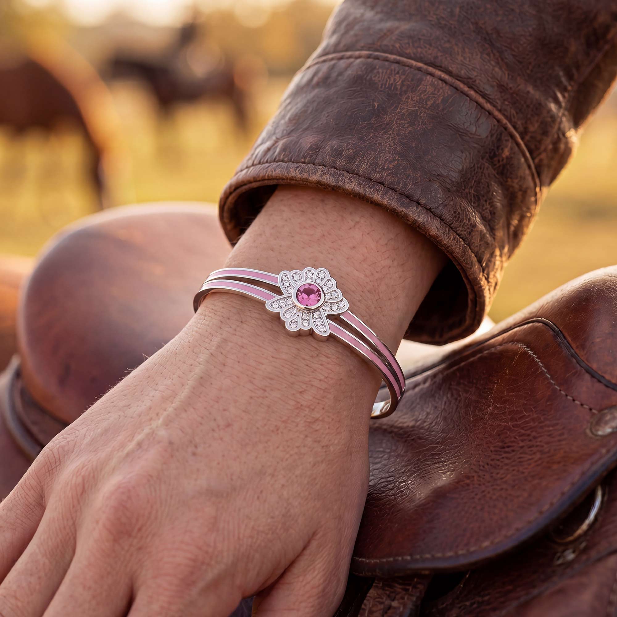 Desert Bloom Bracelet - Rose Quartz 4