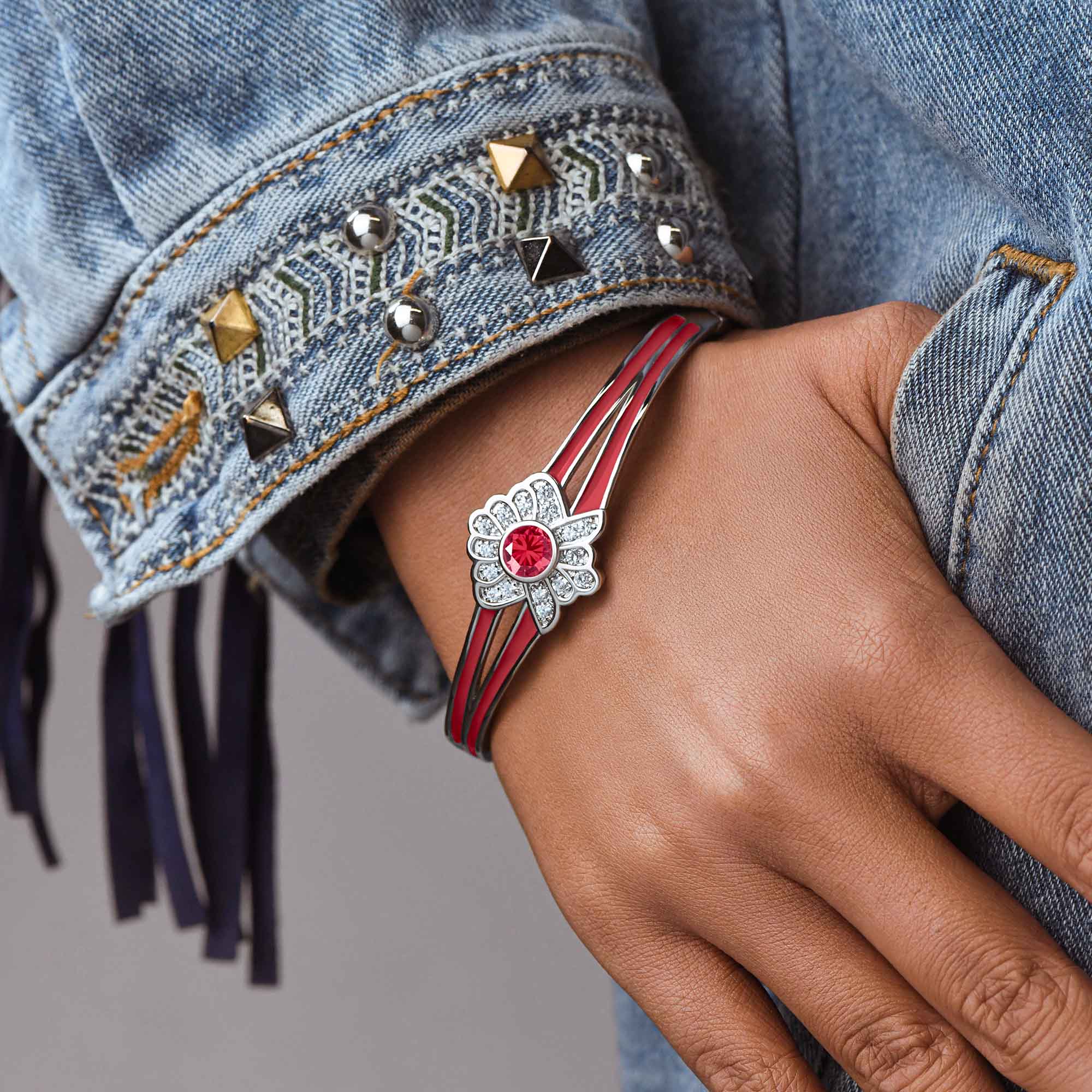 Desert Bloom Bracelet - Ruby 4