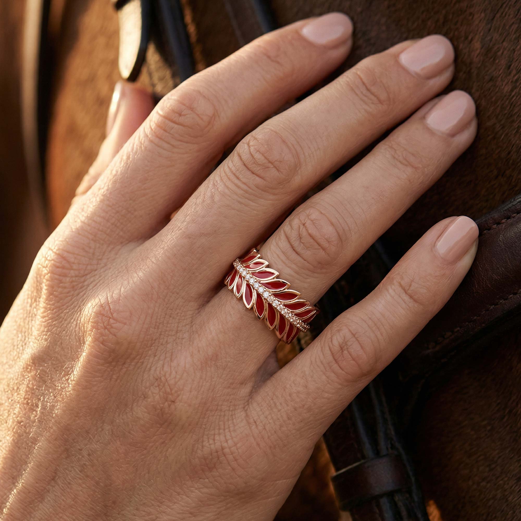 Eternal Spring Ring - Red 4