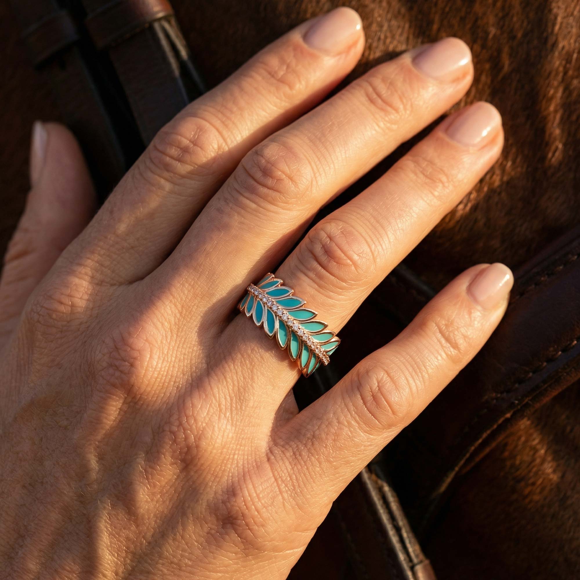 Eternal Spring Ring - Turquoise 4
