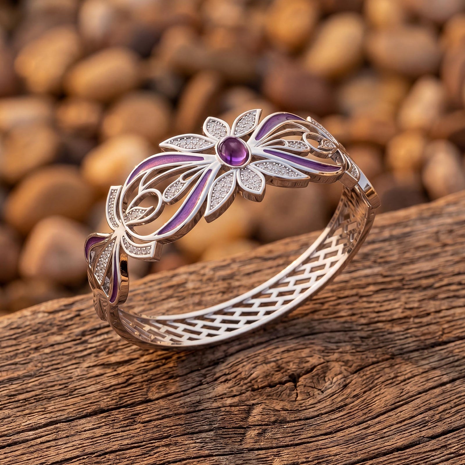 Frontier Whirlwind Bracelet - Amethyst 3
