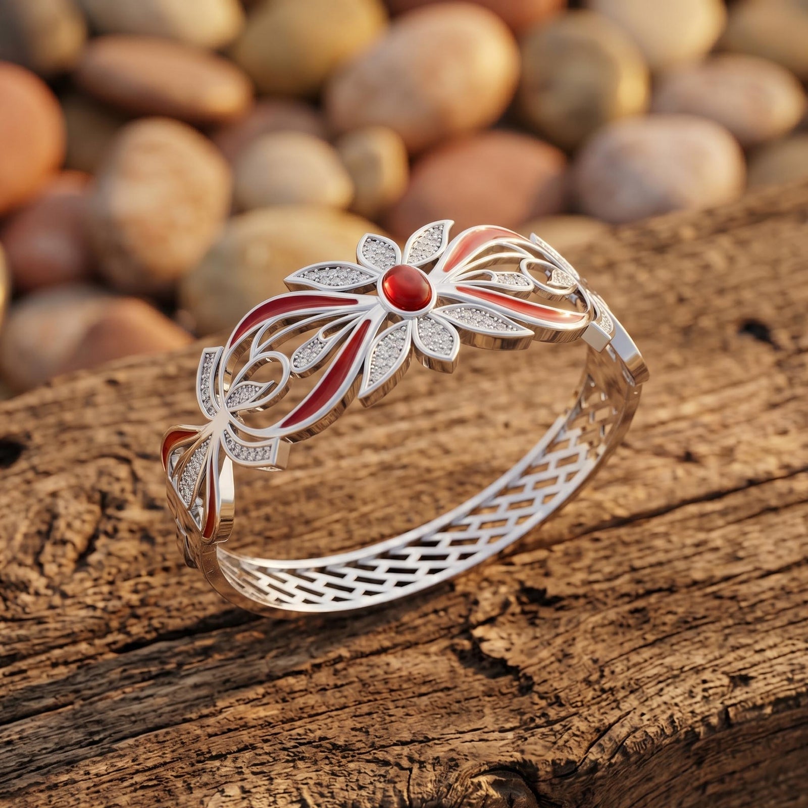 Frontier Whirlwind Bracelet - Ruby 3