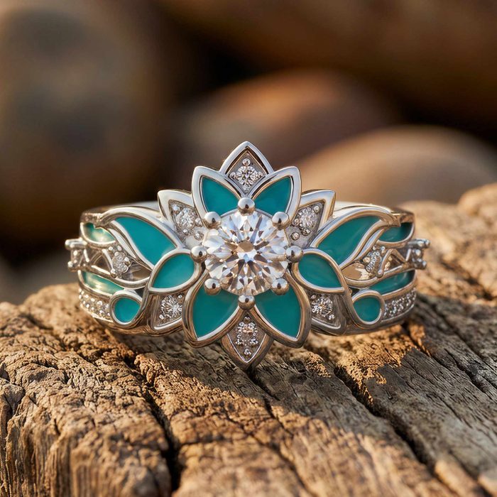 Garden Orchestra Ring - Moissanite 1