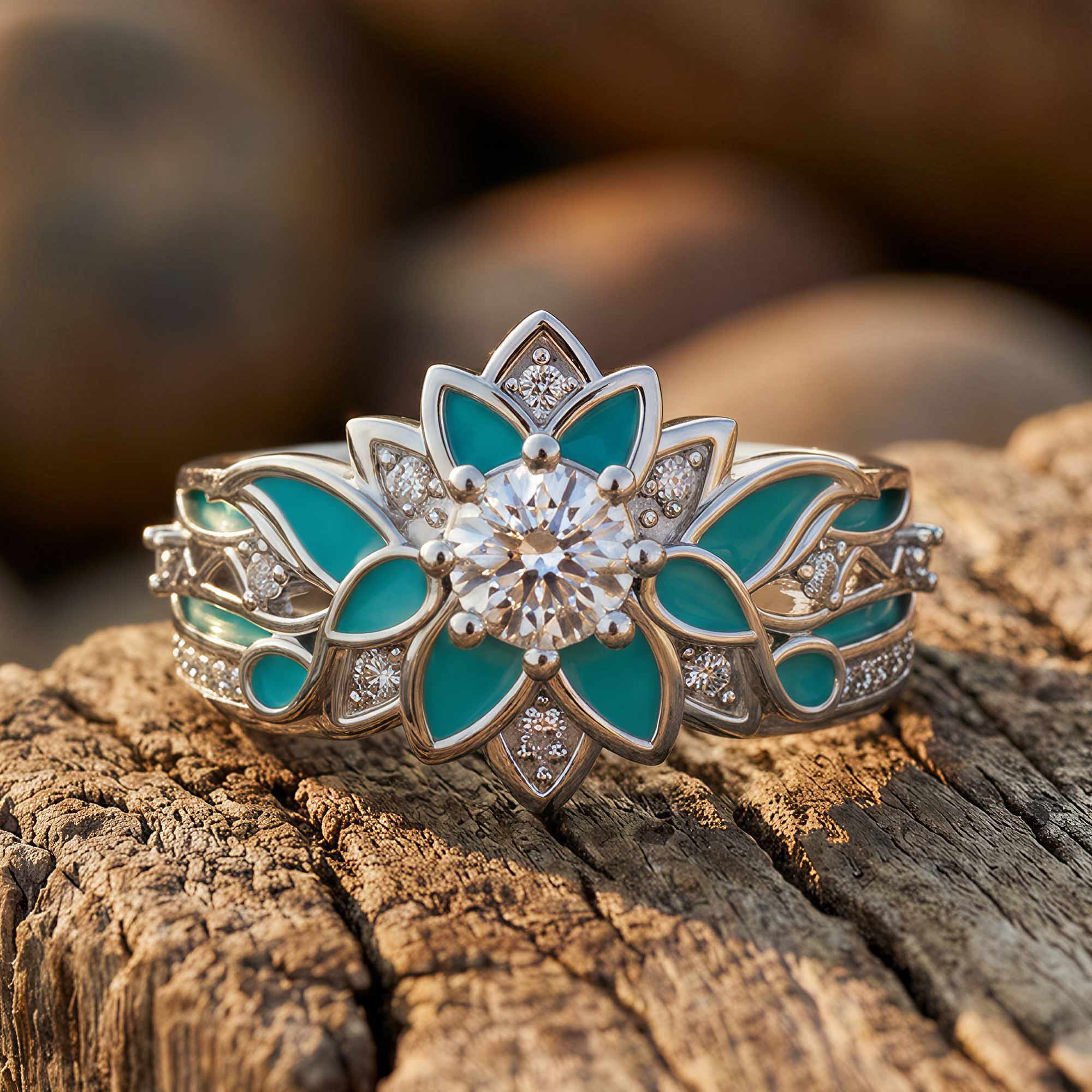 Garden Orchestra Ring - Moissanite 1