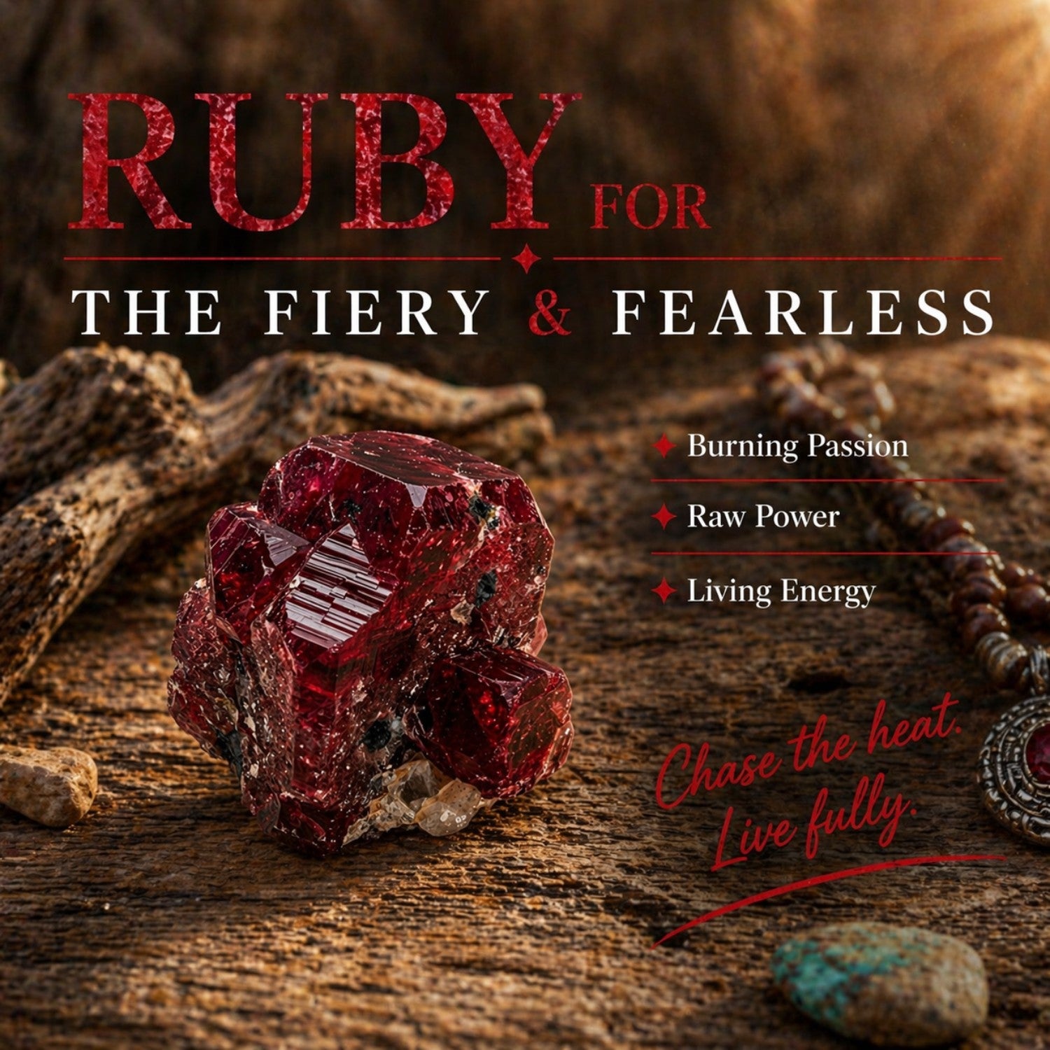 Holy Prayer Ring - Ruby 4