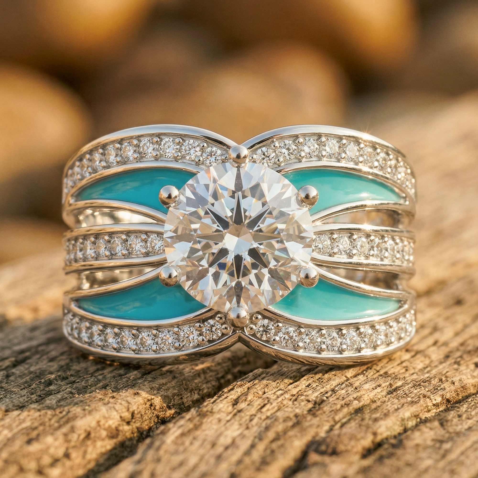 Intersect Radiance Ring - Moissanite 1