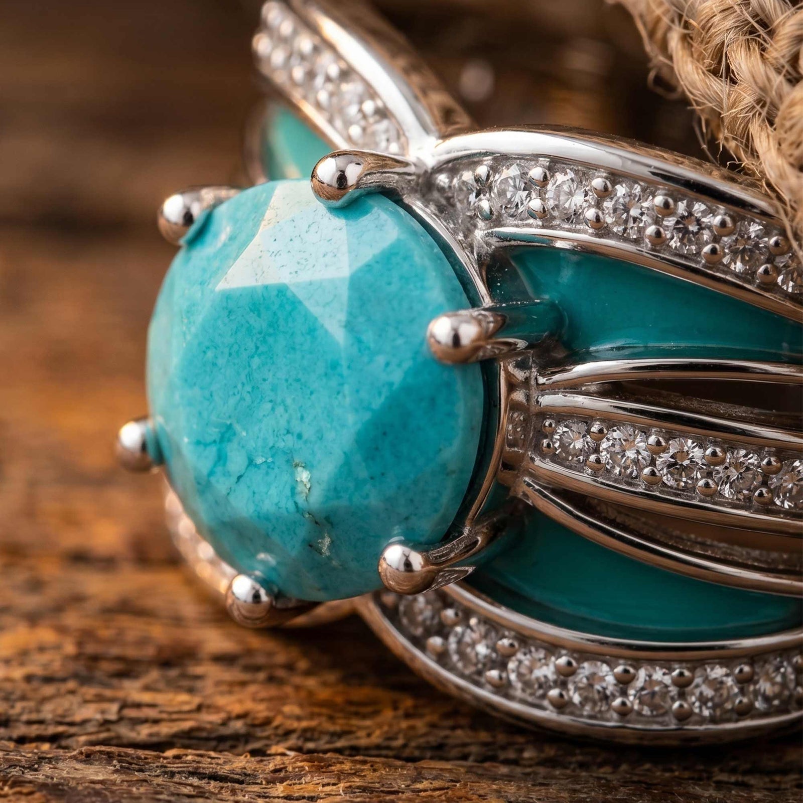 Intersect Radiance Ring - Turquoise 4