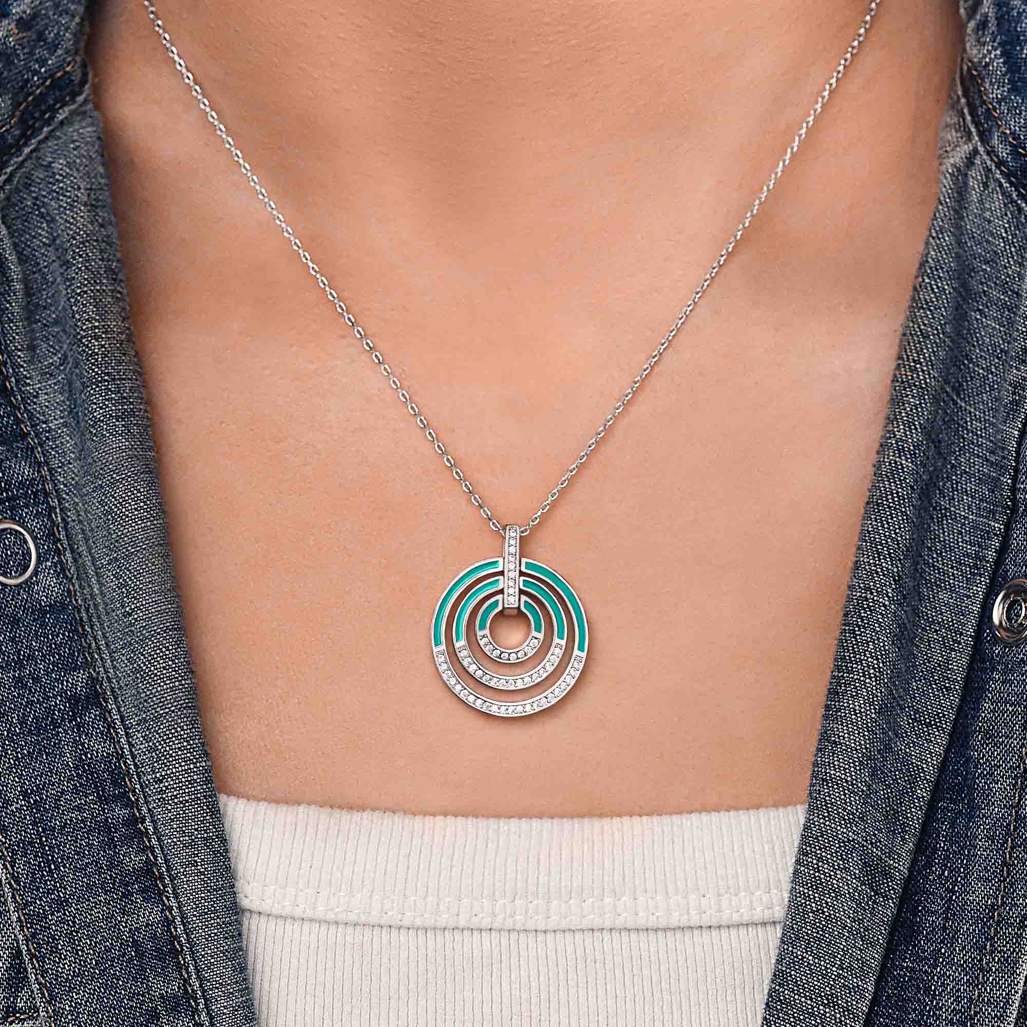 Jane's Bullseye Necklace 3
