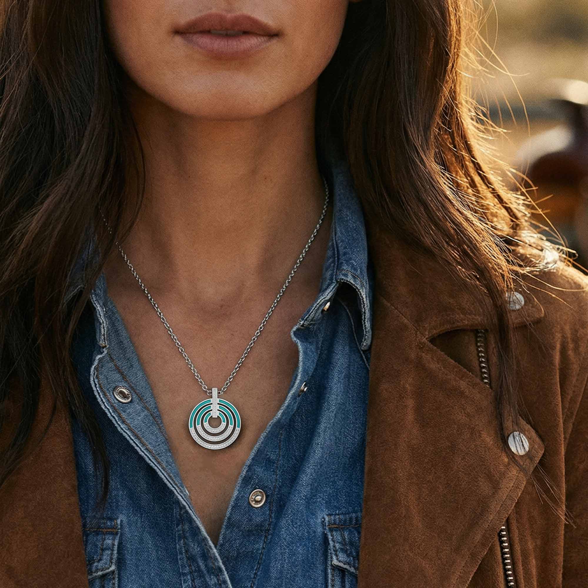 Jane's Bullseye Necklace 2