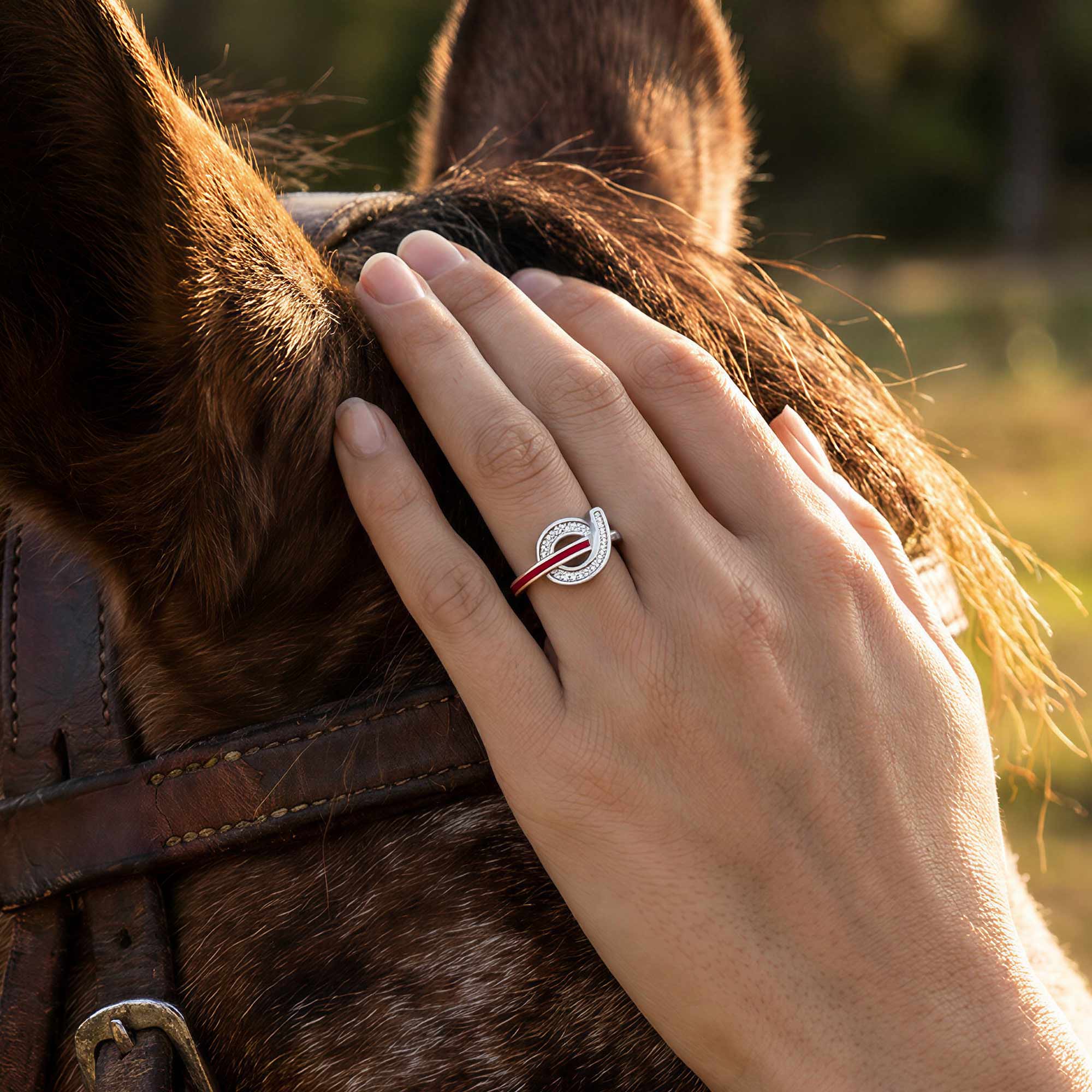 Knotted Power Ring - Red 4