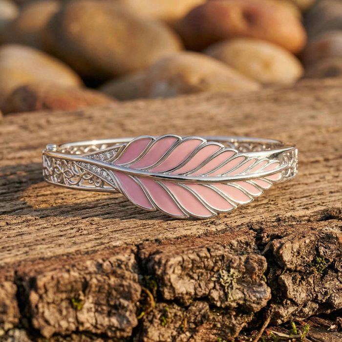 Mesa Quill Bracelet - Pink 1