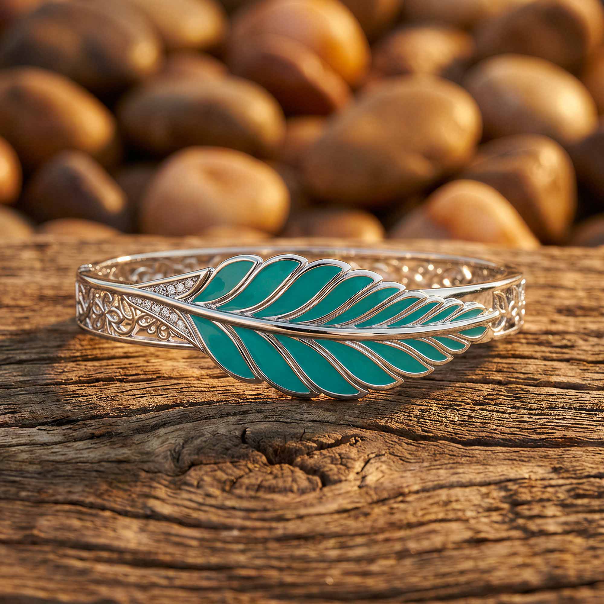 Mesa Quill Bracelet - Turquoise 1