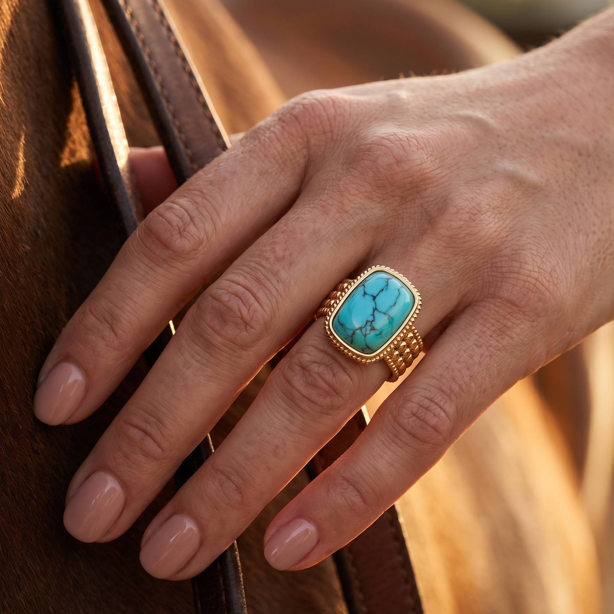 Mesa Verse Ring - Turquoise 4