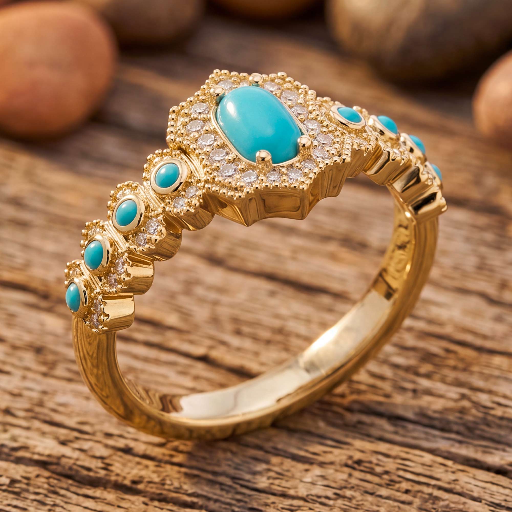 Oasis Treasure Ring - Turquoise 3