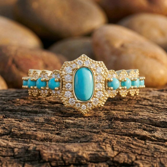 Oasis Treasure Ring - Turquoise 1