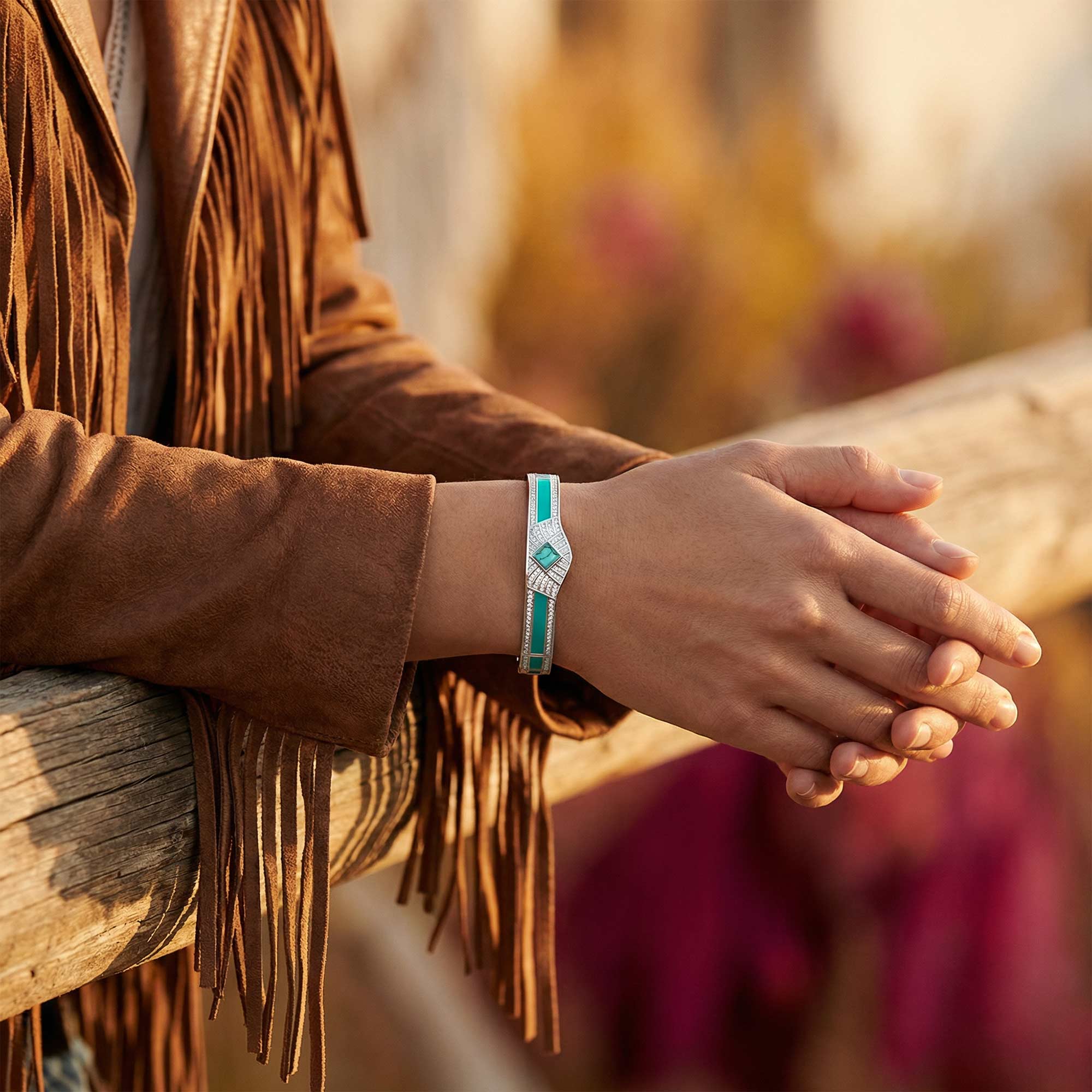 Pioneer Spirit Bracelet - Turquoise 2