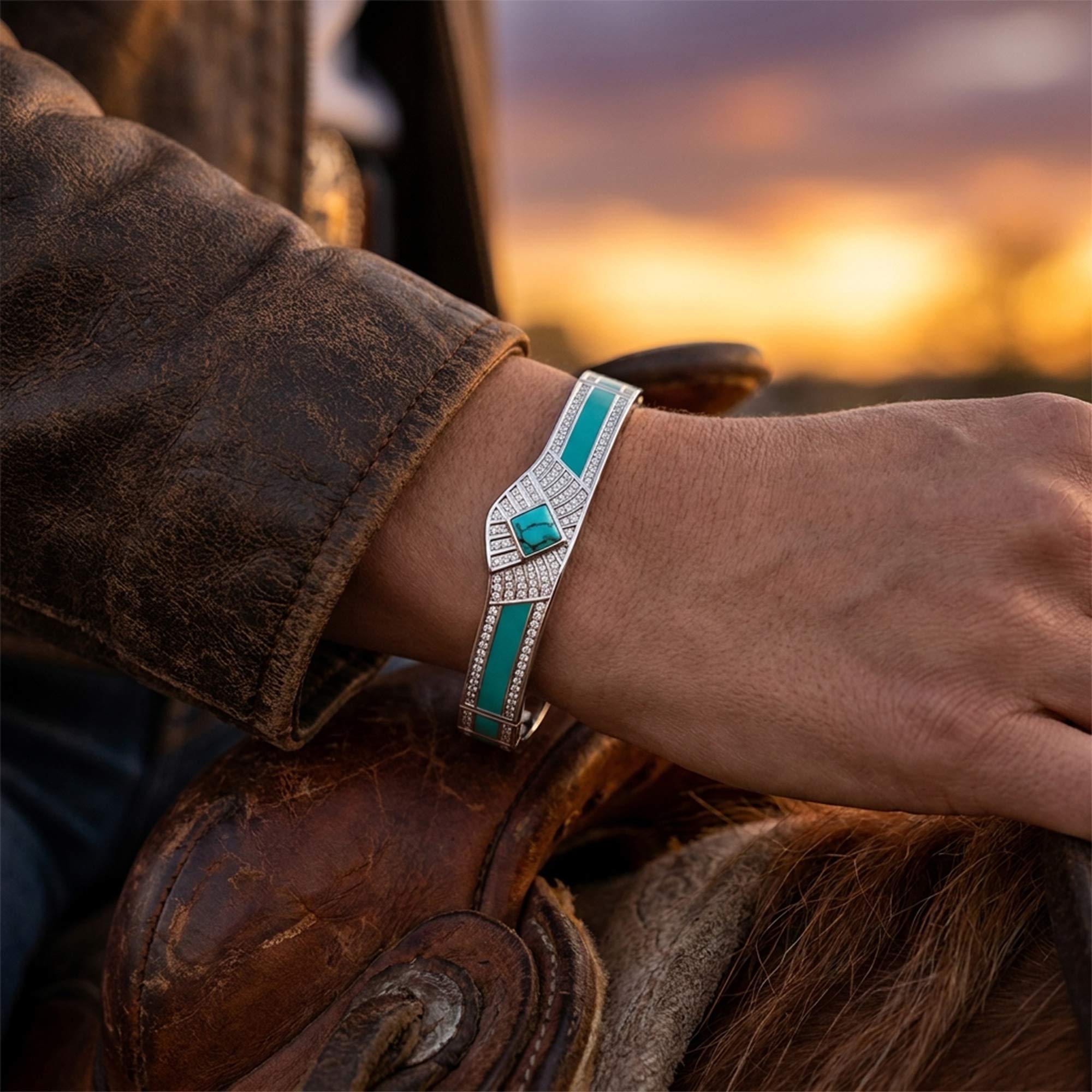 Pioneer Spirit Bracelet - Turquoise 4
