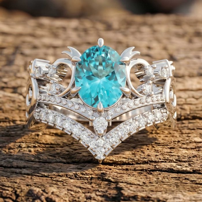 Seaborn Majesty Ring - Aquamarine 1