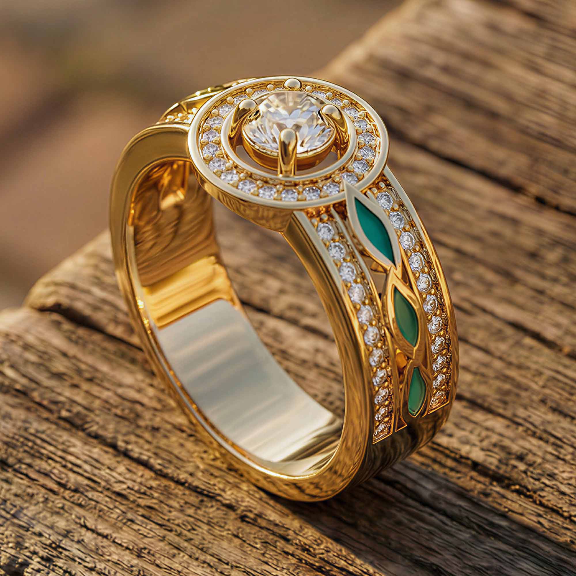 Shining Rodeo Ring - Moissanite 3
