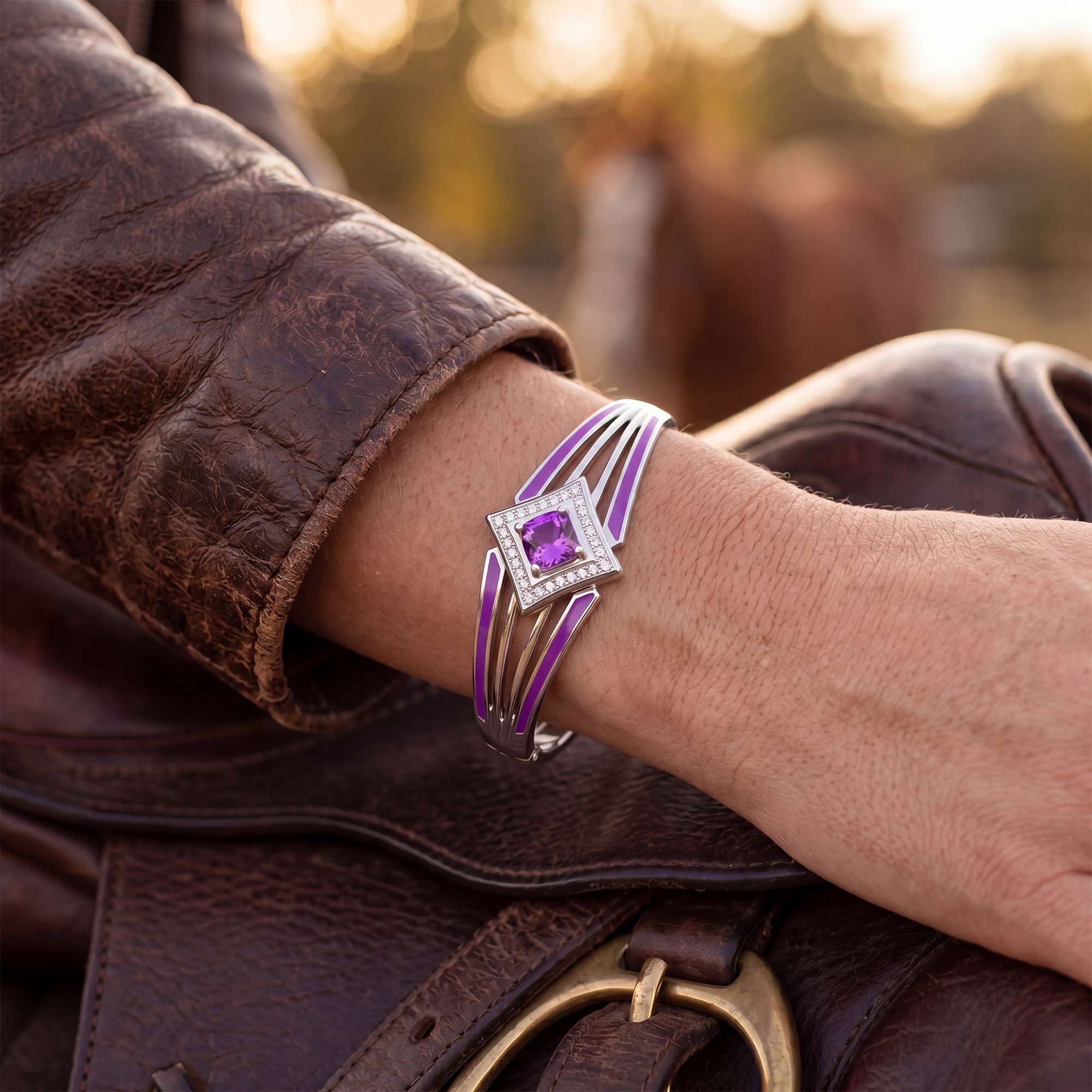 Soulful Waters Bracelet - Amethyst 4
