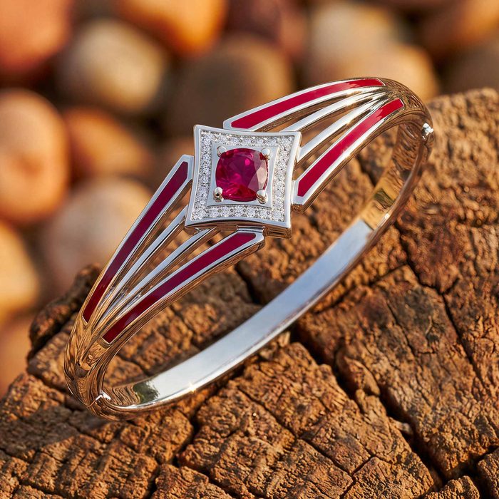 Soulful Waters Bracelet - Ruby 1