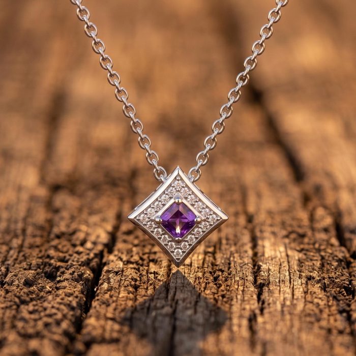 Soulful Waters Necklace - Amethyst 1