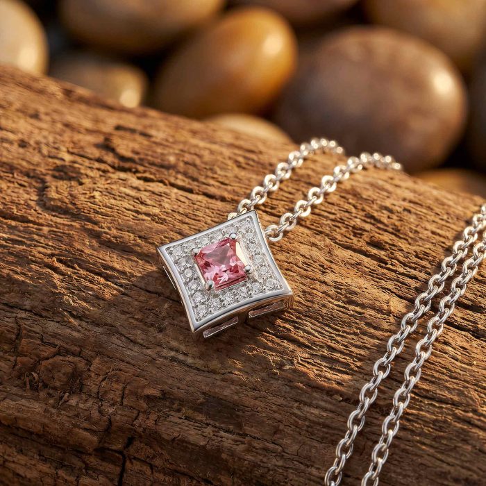 Soulful Waters Necklace - Rose Quartz 1