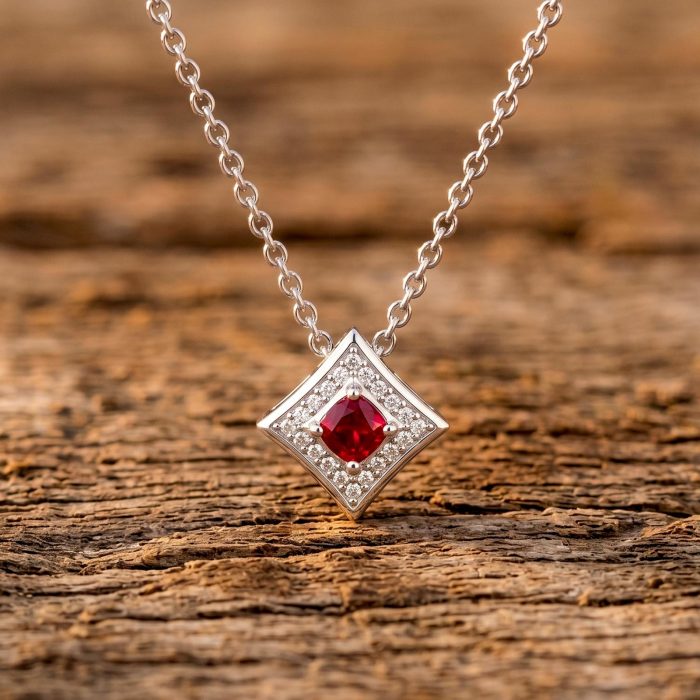 Soulful Waters Necklace - Ruby 1