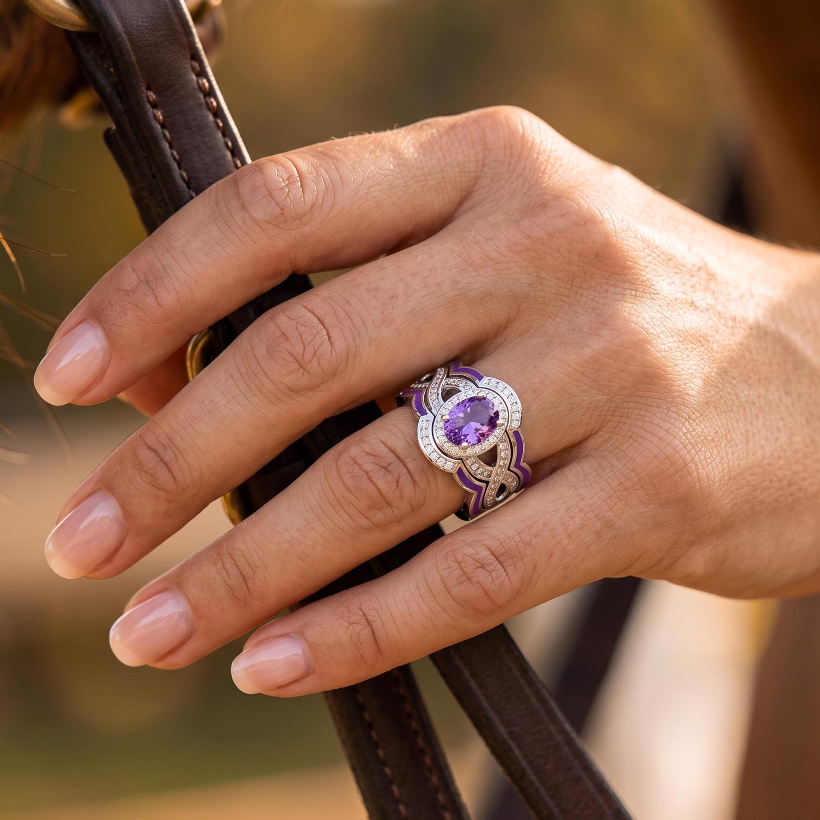 Sunset Canyons Ring - Amethyst 2