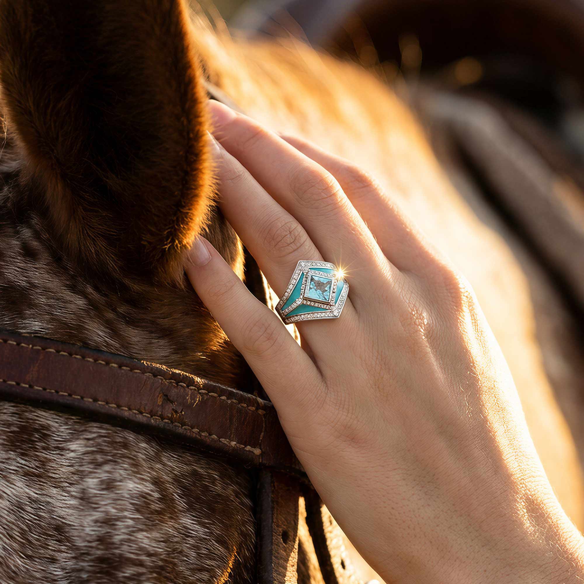 Wild Heart Ring - Aquamarine 2
