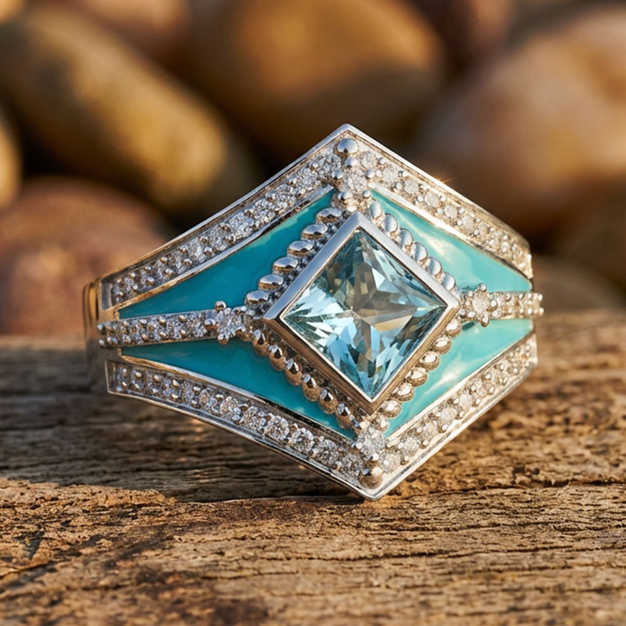 Wild Heart Ring - Aquamarine 1