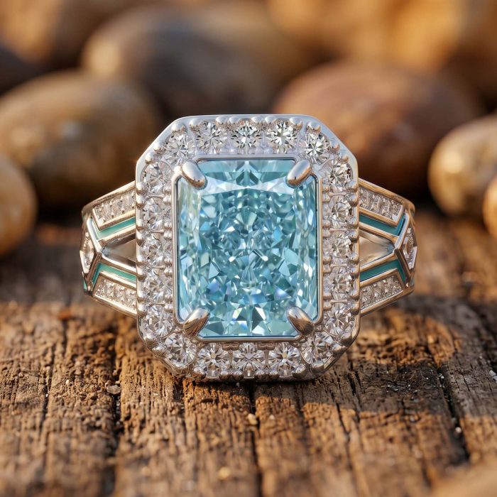 Zyra Core Ring - Aquamarine 1